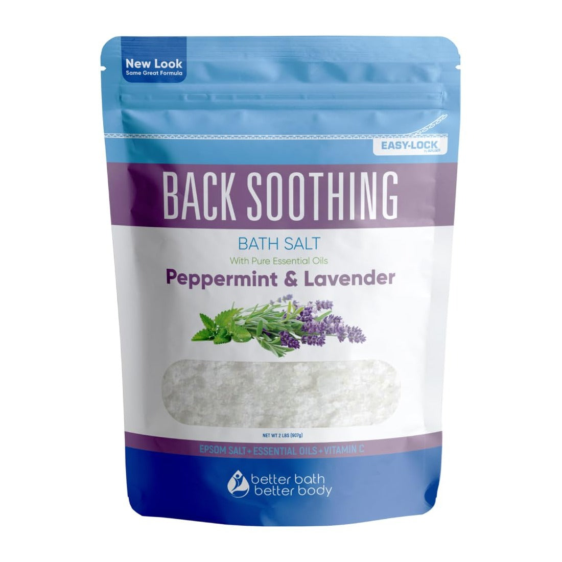 Vitamin C Epsom Bath Salt with 4 Essential Oils — 32 oz BPA-Free