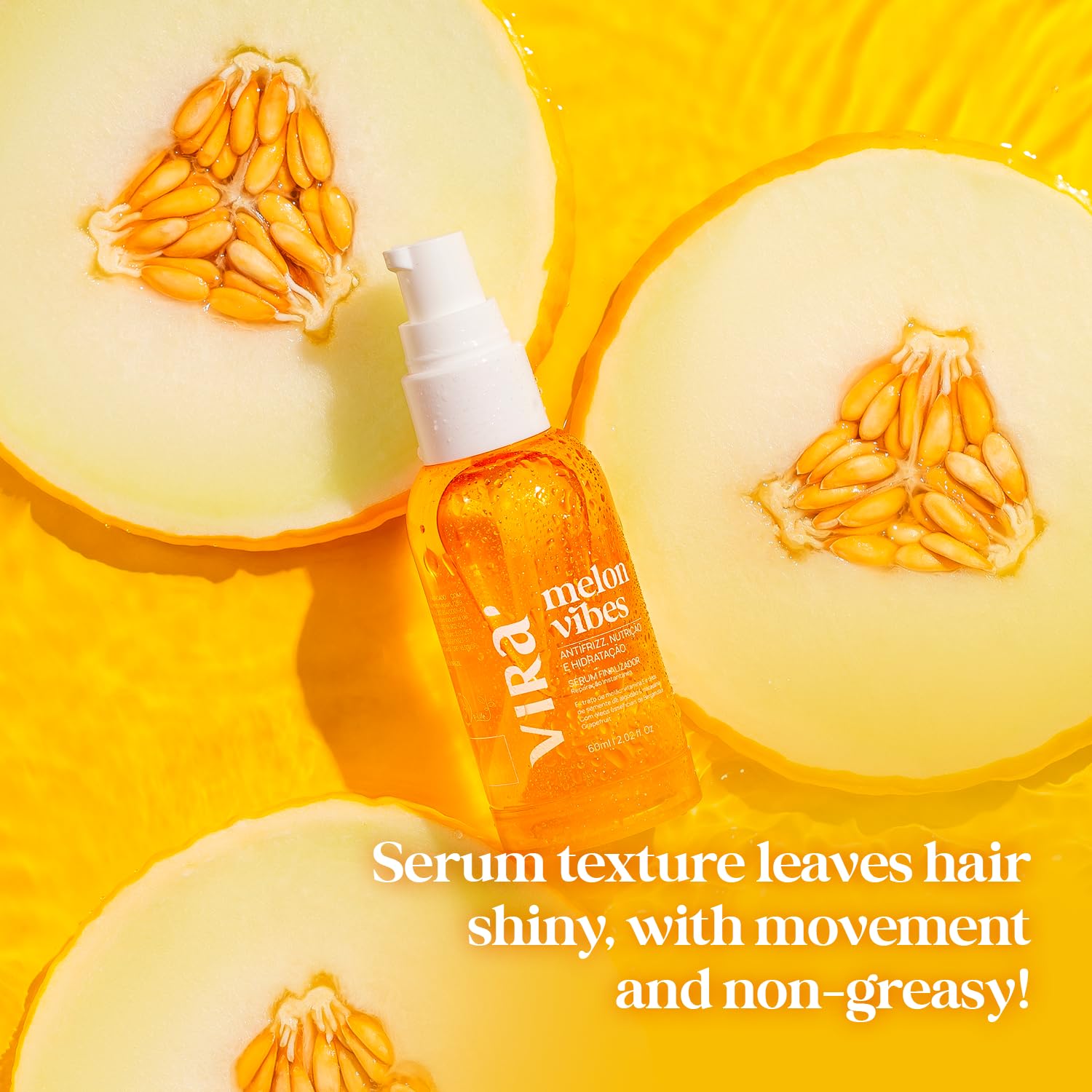 13-Oil Frizz Control Hair Serum with Heat Protection — 60ml — Image 7