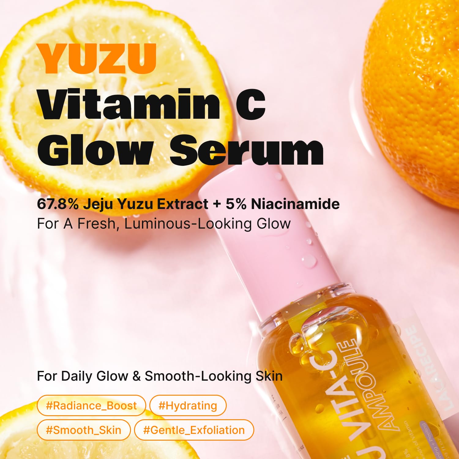 Yuzu Vitamin C Serum with Niacinamide 5% & AHA — Image 2