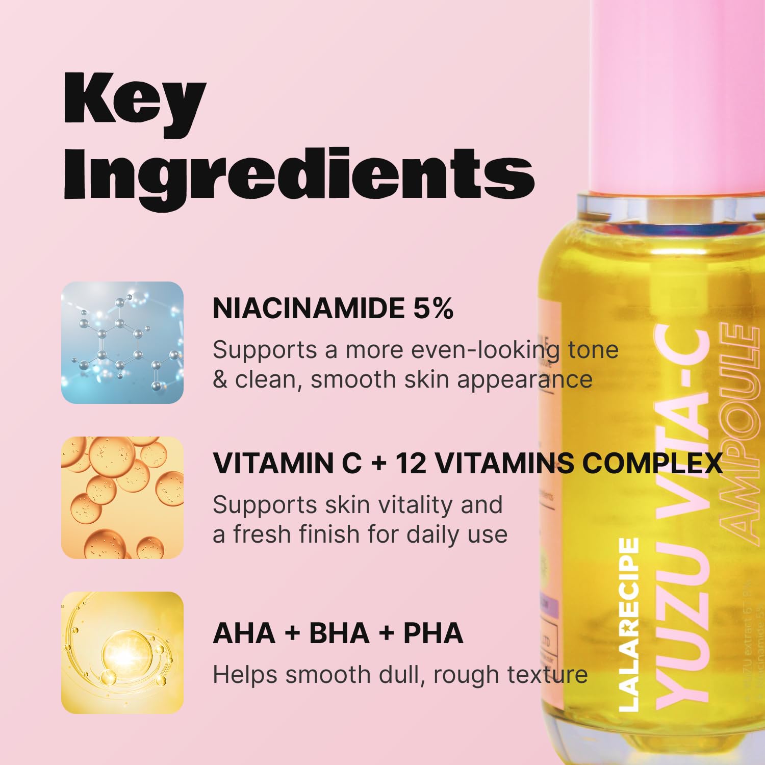 Yuzu Vitamin C Serum with Niacinamide 5% & AHA — Image 3