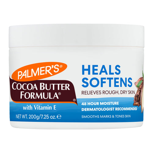 Cocoa Butter & Vitamin E Solid Body Lotion — 24-Hour Hydration